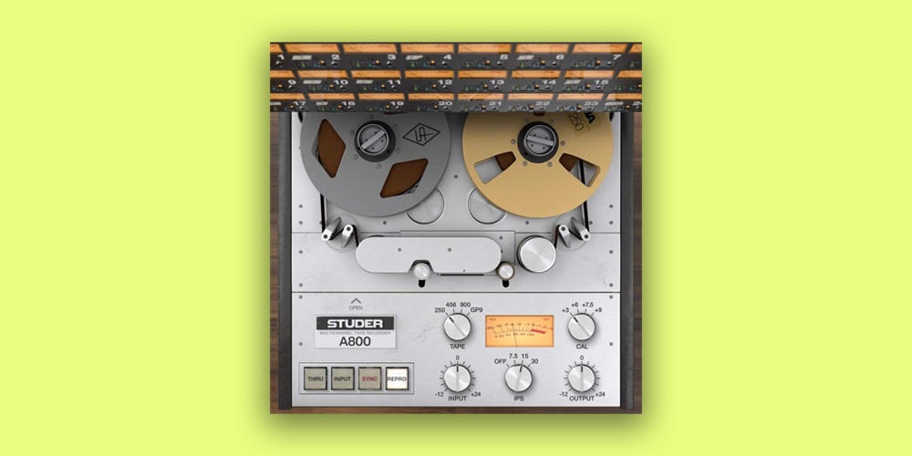 Universal Audio「Studer A800 Tape Recorder」