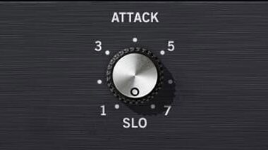attackのツマミ